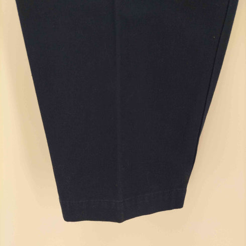 トミーヒルフィガー TOMMY HILFIGER 2タック ジップフライ ネイビーテーパードチノ レディース 14