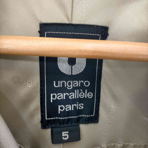 ウンガロ パラレル パリ ungaro parallele paris 70S~80S トレンチコート レディース 5