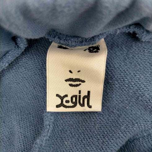 エックスガール X-girl FACE PATCH SWEAT PANTS フェイスパッチ スウェットパンツ レディース JPN:M
