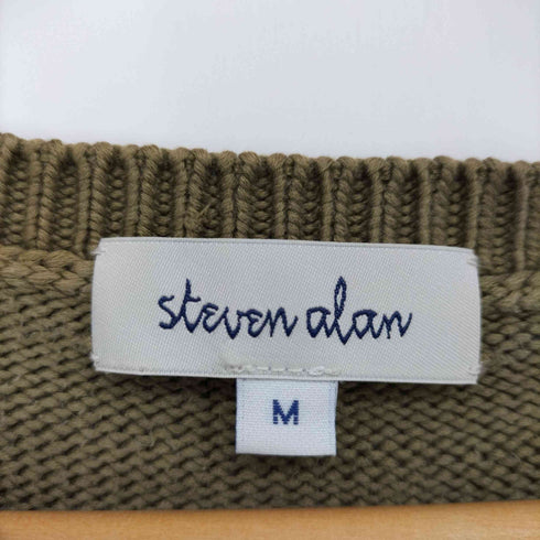 スティーブンアラン Steven Alan C/N SILK KNIT VEST_クルーネックシルクニットベスト メンズ JPN:M