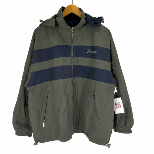ALASKA リバーシブルナイロンフーデッドブルゾン メンズ JPN:M