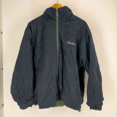 ALASKA リバーシブルナイロンフーデッドブルゾン メンズ JPN:M