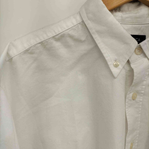 ノーティカ NAUTICA ロゴ刺繍 ビックシルエット BD S/S シャツ メンズ import:M