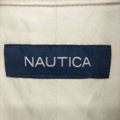 ノーティカ NAUTICA ロゴ刺繍 ビックシルエット BD S/S シャツ メンズ import:M