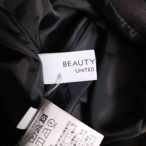 ビューティーアンドユースユナイテッドアローズ BEAUTY & YOUTH UNITED ARROWS グレンチェック ウエストリボン タイトスカート レディース JPN:S