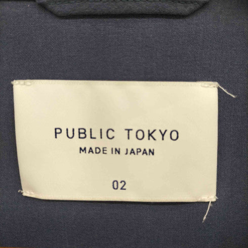 パブリックトウキョウ PUBLIC TOKYO Open Collar Polyester Shirt オープンカラー シャツ メンズ JPN:2