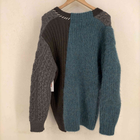 カラー kolor 20AW VOLUME WOOL/KID MOHAIR CARDIGAN/ メンズ JPN:1