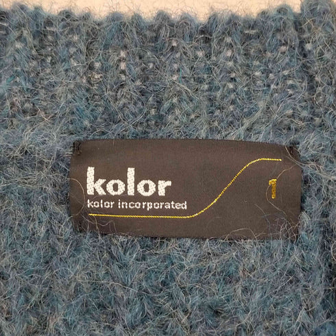 カラー kolor 20AW VOLUME WOOL/KID MOHAIR CARDIGAN/ メンズ JPN:1