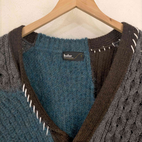カラー kolor 20AW VOLUME WOOL/KID MOHAIR CARDIGAN/ メンズ JPN:1