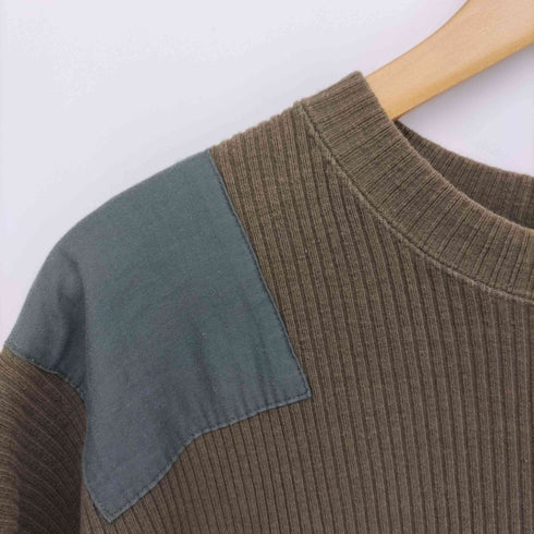 ベンチマーキングシャツ BENCH MARKING SHIRT ミリタリー ショルダーパッチ カットソー メンズ JPN:M