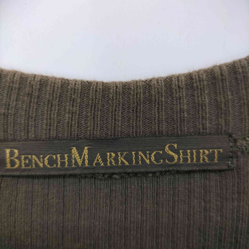 ベンチマーキングシャツ BENCH MARKING SHIRT ミリタリー ショルダーパッチ カットソー メンズ JPN:M