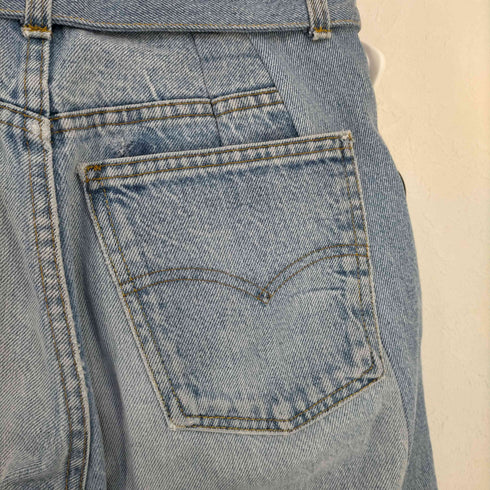 シーオール SEEALL 23SS Reconstructed belted buggy denim レディース JPN:1