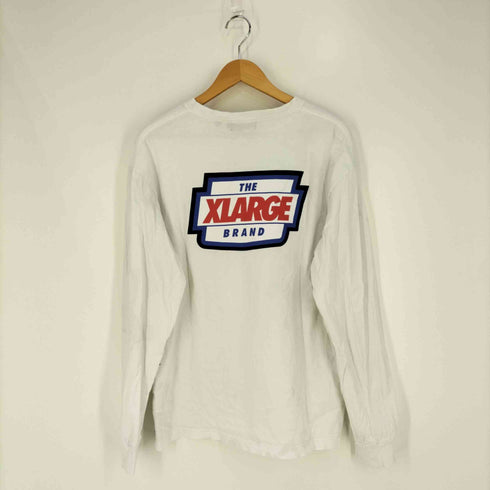 エクストララージ X-LARGE L/S TEE EMBLEM LOGO エンブレムロゴ クルーネックカットソー メンズ JPN:L