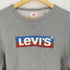 リーバイス Levis フロントロゴ クルーネックスウェット メンズ import:M