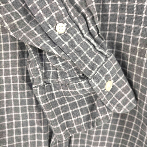 ポロラルフローレン POLO RALPH LAUREN HEATHER FLANNEL ホリゾンタルカラーシャツ メンズ import:M