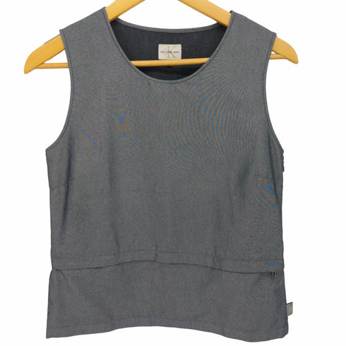 カルバンクラインジーンズ Calvin Klein Jeans ファスナー デザイン タンクトップ レディース import:S