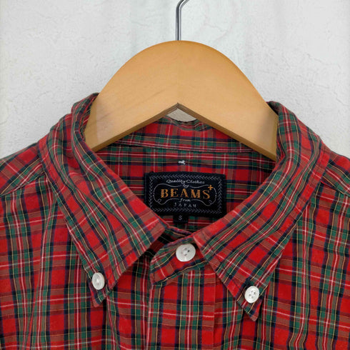 ビームスプラス BEAMS+ タータンチェック BDシャツ メンズ JPN:S
