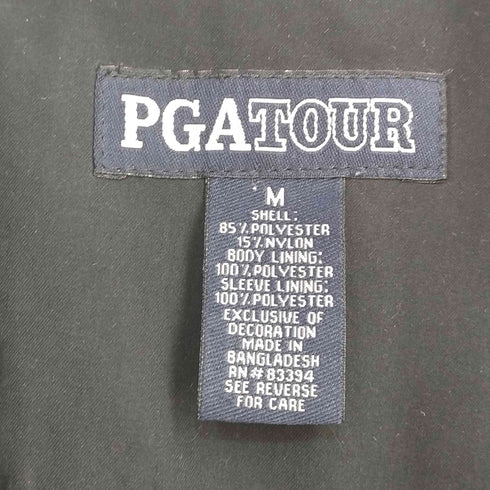 フルギ PGA TOUR 2WAY ピーチスキン ハーフジップブルゾン メンズ import:M