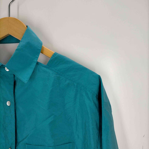 メゾンスペシャル MAISON SPECIAL Crash Silky Over Shirt レディース FREE