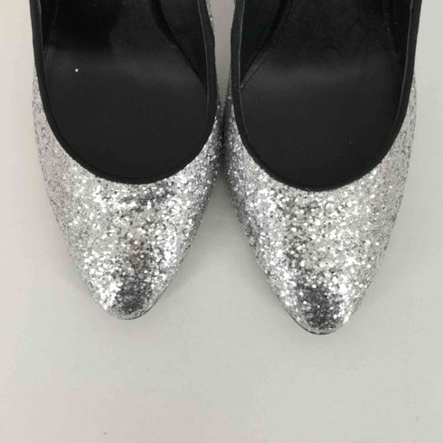 ジュゼッペザノッティ GIUSEPPE ZANOTTI グリッターハイヒール レディース 39 1/2
