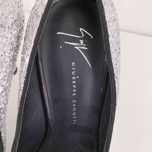 ジュゼッペザノッティ GIUSEPPE ZANOTTI グリッターハイヒール レディース 39 1/2