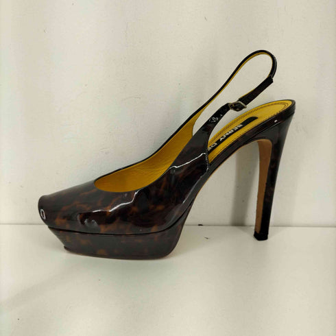 BERNY DEMORE バックストラップパンプス レディース 38 1/2