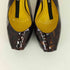 BERNY DEMORE バックストラップパンプス レディース 38 1/2