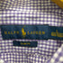 ラルフローレン RALPH LAUREN 00S ポニー刺繍 チェック柄 長袖BDシャツ メンズ import:L