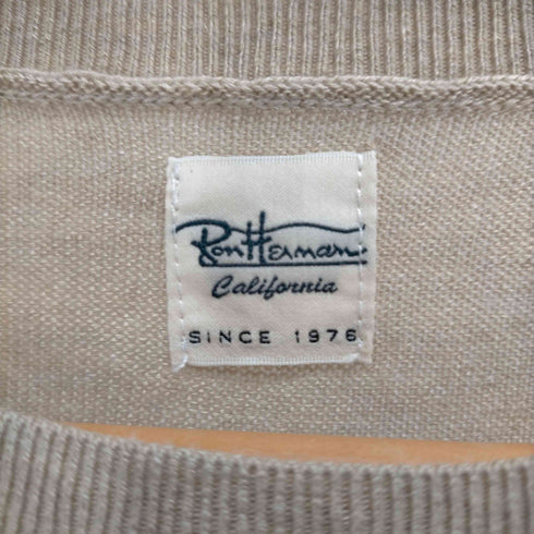 ロンハーマンカルフォルニア Ron Herman California レーヨン/カシミヤ ショートスリーブニット メンズ import:L