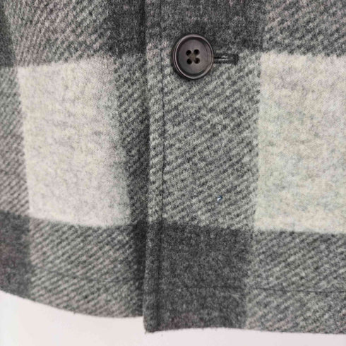 ユニクロ UNIQLO チェックオーバーシャツジャケット ユニセックス メンズ JPN:L