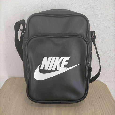 ナイキ NIKE ロゴプリント フェイクレザー ショルダーバッグ メンズ ONE SIZE