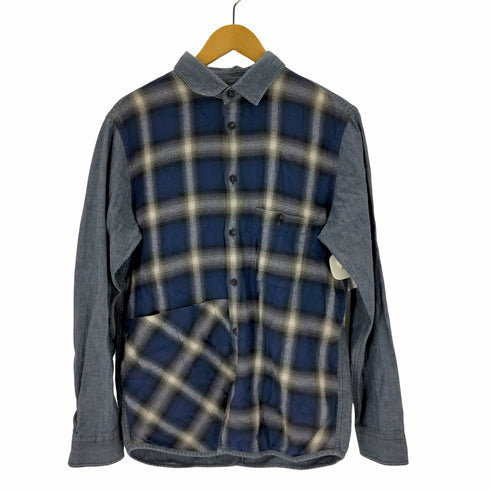 カバンドズッカ CABANE de ZUCCa 素材切替シャツ メンズ JPN:M