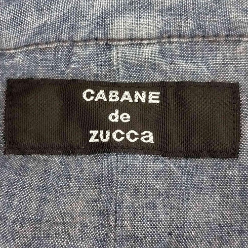 カバンドズッカ CABANE de ZUCCa 素材切替シャツ メンズ JPN:M