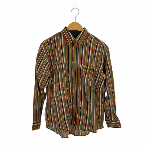 GENTRY ストライプコーデュロイシャツ メンズ 40