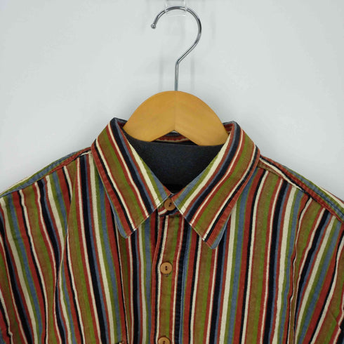 GENTRY ストライプコーデュロイシャツ メンズ 40