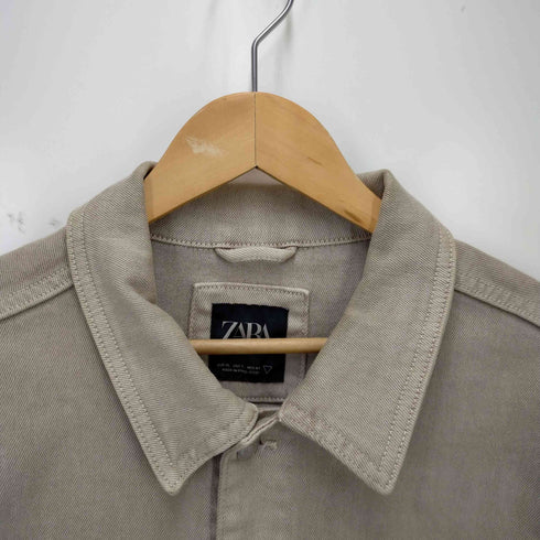 ザラ ZARA デニムジャケット メンズ import:XL