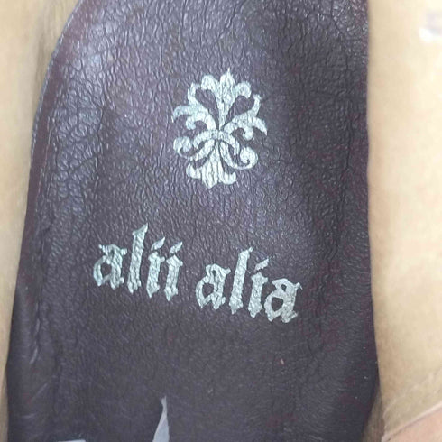 alii alia ゴールドブーティ レディース EUR:38