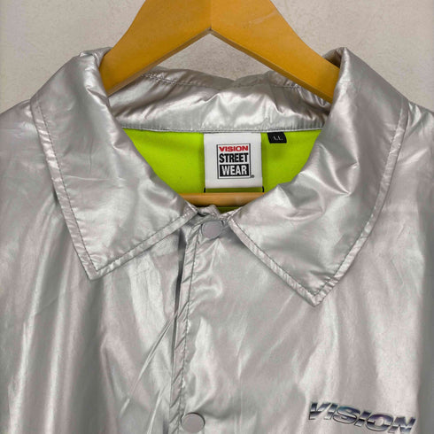 ヴィジョンストリートウェア VISION STREET WEAR メタリックコーチジャケット メンズ LL