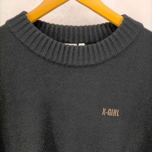エックスガール X-girl 21AW OVERSIZED KNIT TOP レディース ONE SIZE