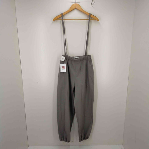 ギャルリーヴィー GALERIE VIE 23SS コンパクトコットンツイル サスペンダー付きパンツ レディース DE:32