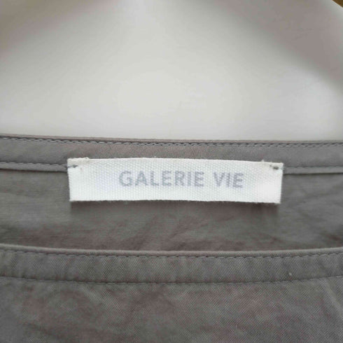 ギャルリーヴィー GALERIE VIE 23SS コンパクトコットンツイル ワイドスリーブブラウス レディース FREE