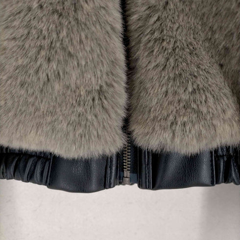 エックスガール X-girl 23AW FAUX FUR CONVERTIBLE JACKET レディース JPN:M
