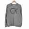 カルバンクライン CALVIN KLEIN CK ロゴ プリント クルーネック スウェット メンズ import:L