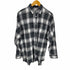 エックスガール X-girl 23AW FACE FLANNEL SHIRT フェイス ロゴ フランネルシャツ レディース import:M