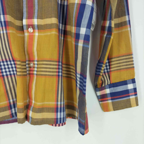 ヴァンヒューゼン VAN HEUSEN CLASSIC COLLECTION 三角タグ チェックシャツ メンズ import:M
