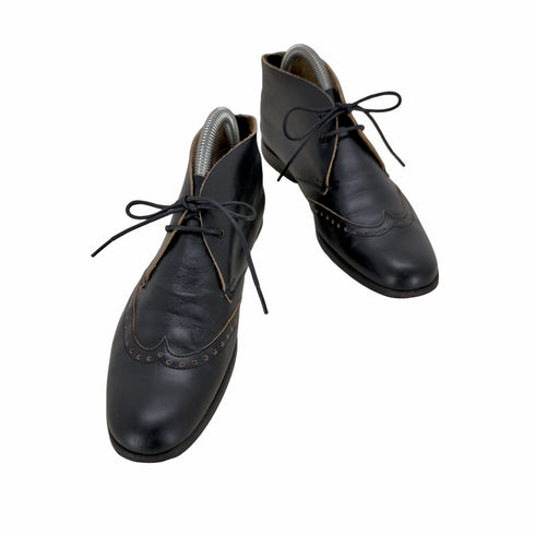 コムデギャルソンコムデギャルソン COMME des GARCONS COMME des GARCONS heschung ウィングチップショートブーツ レディース 22 1/2