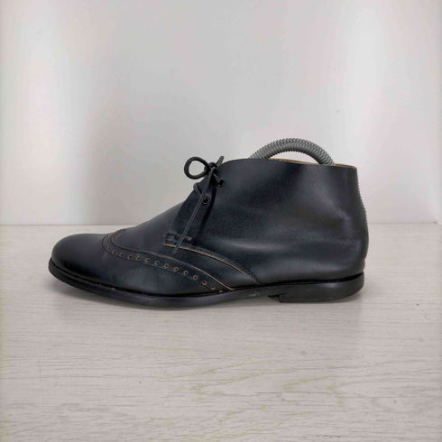コムデギャルソンコムデギャルソン COMME des GARCONS COMME des GARCONS heschung ウィングチップショートブーツ レディース 22 1/2