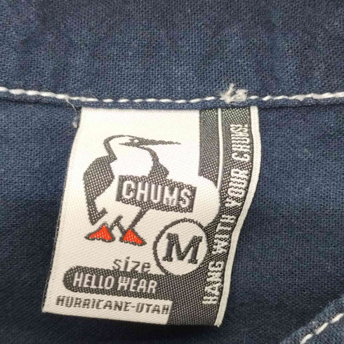 チャムス CHUMS 長袖シャツ ハリケーンシャツ メンズ JPN:M