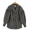 エピヌ epine volume wool tailored coat gray レディース