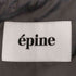 エピヌ epine volume wool tailored coat gray レディース